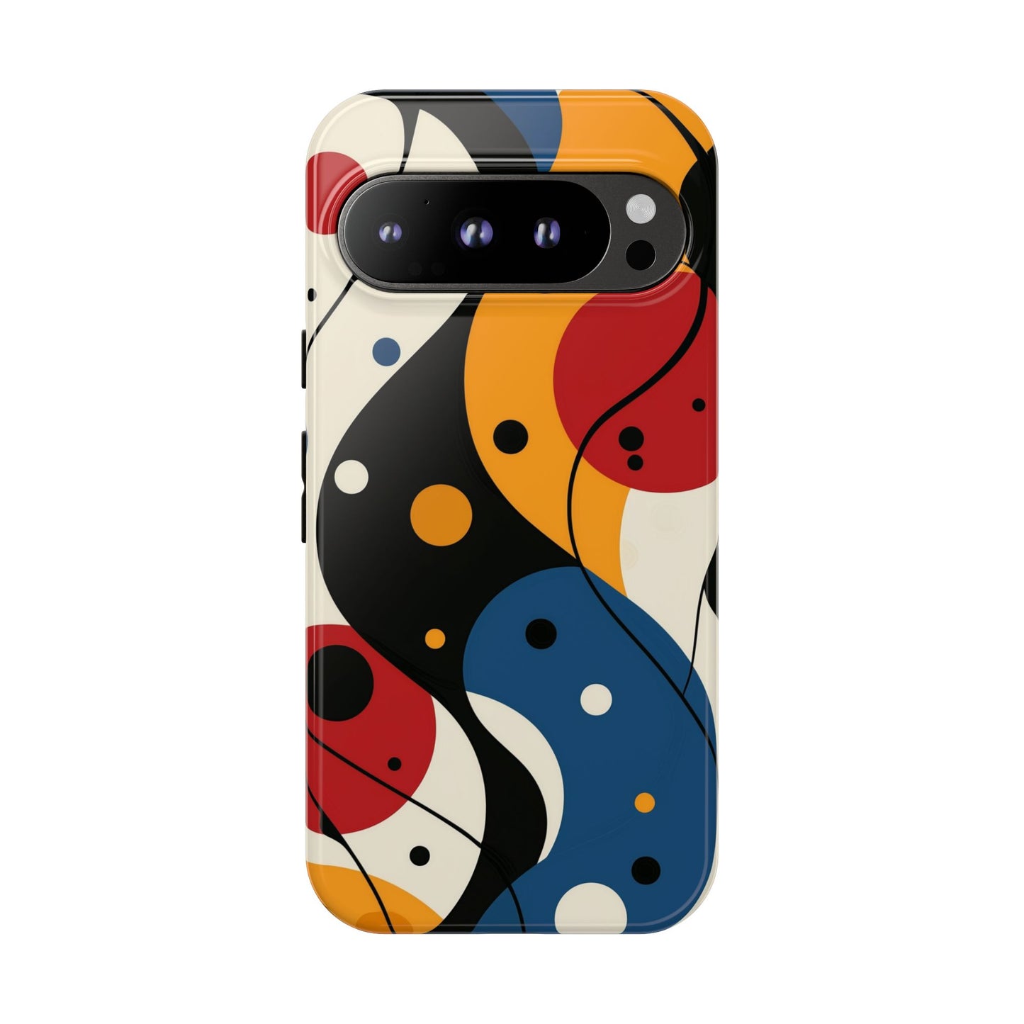 Bauhaus Style Terrazzo Phone Case – iPhone, Google Pixel, Samsung