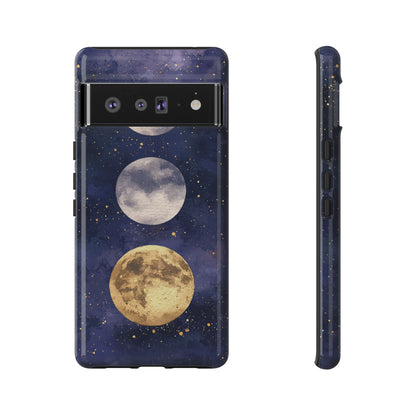 Moon Magic Watercolor Phone Case for iPhone, google Pixel & Samsung