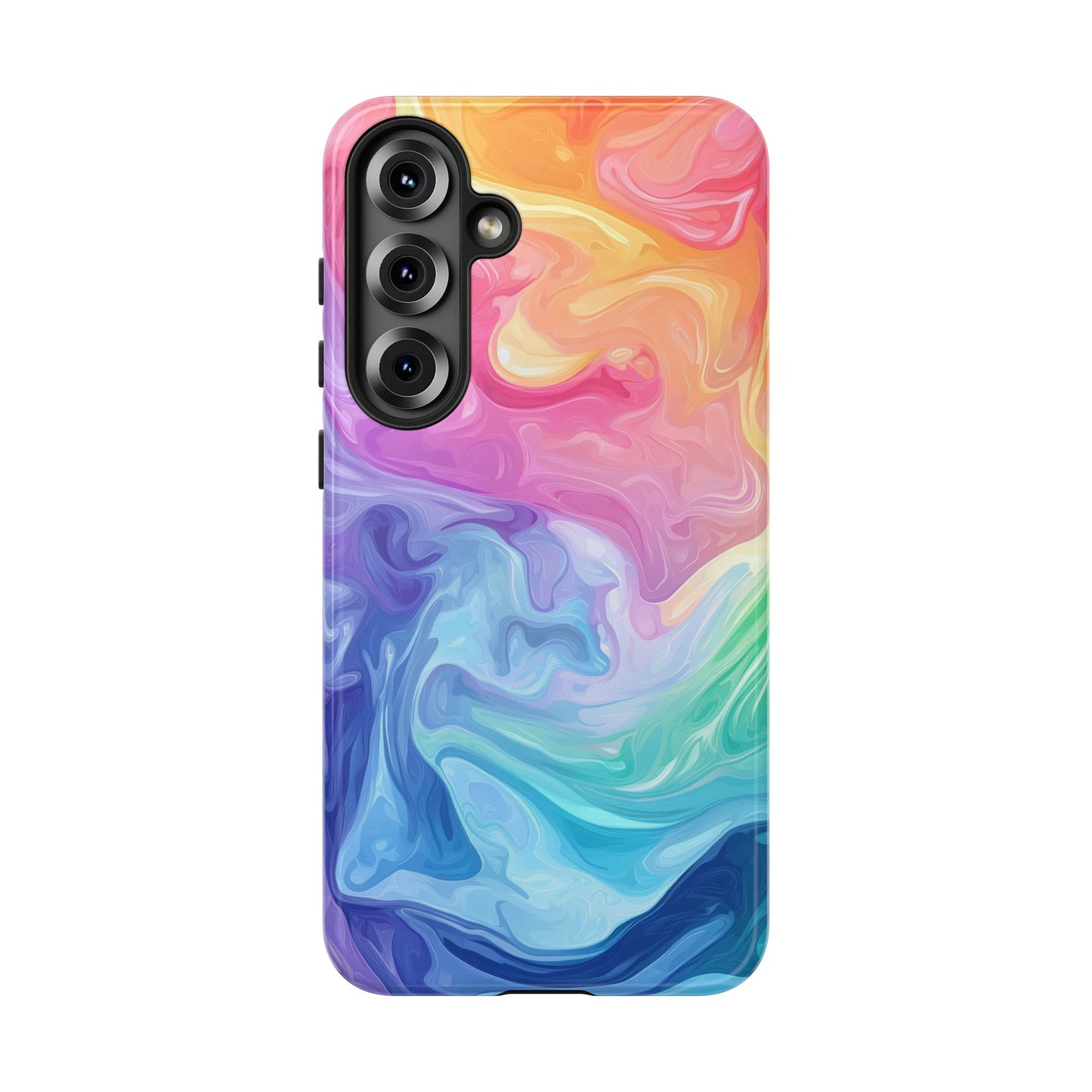 Prism Swirl Watercolor Phone Case for iPhone, google Pixel & Samsung