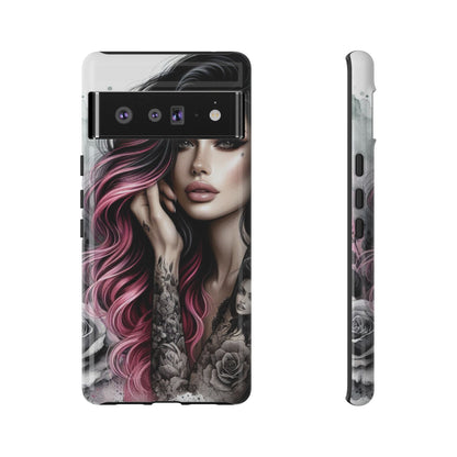 Tattooed Elegance – Gothic Art Mobile Cover
