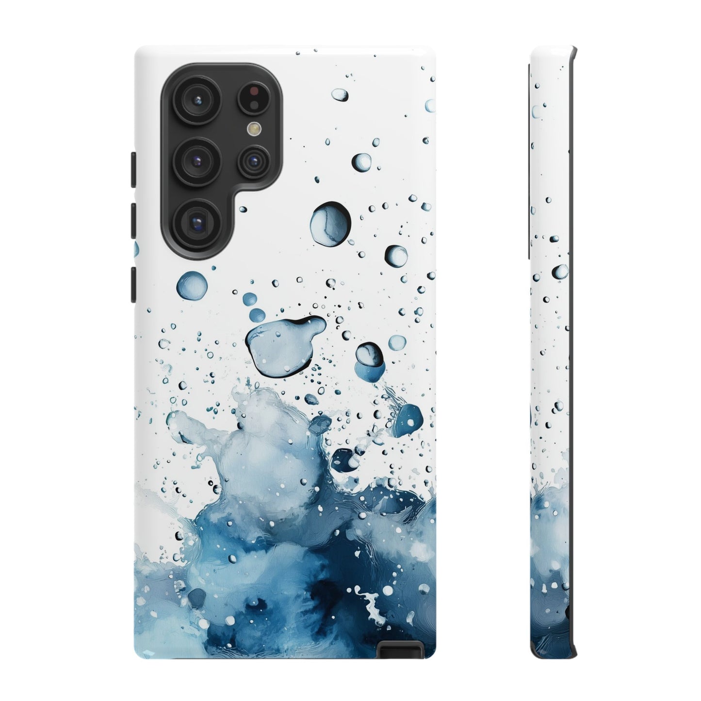 Aqua Burst Watercolor Phone Case for iPhone, google Pixel & Samsung