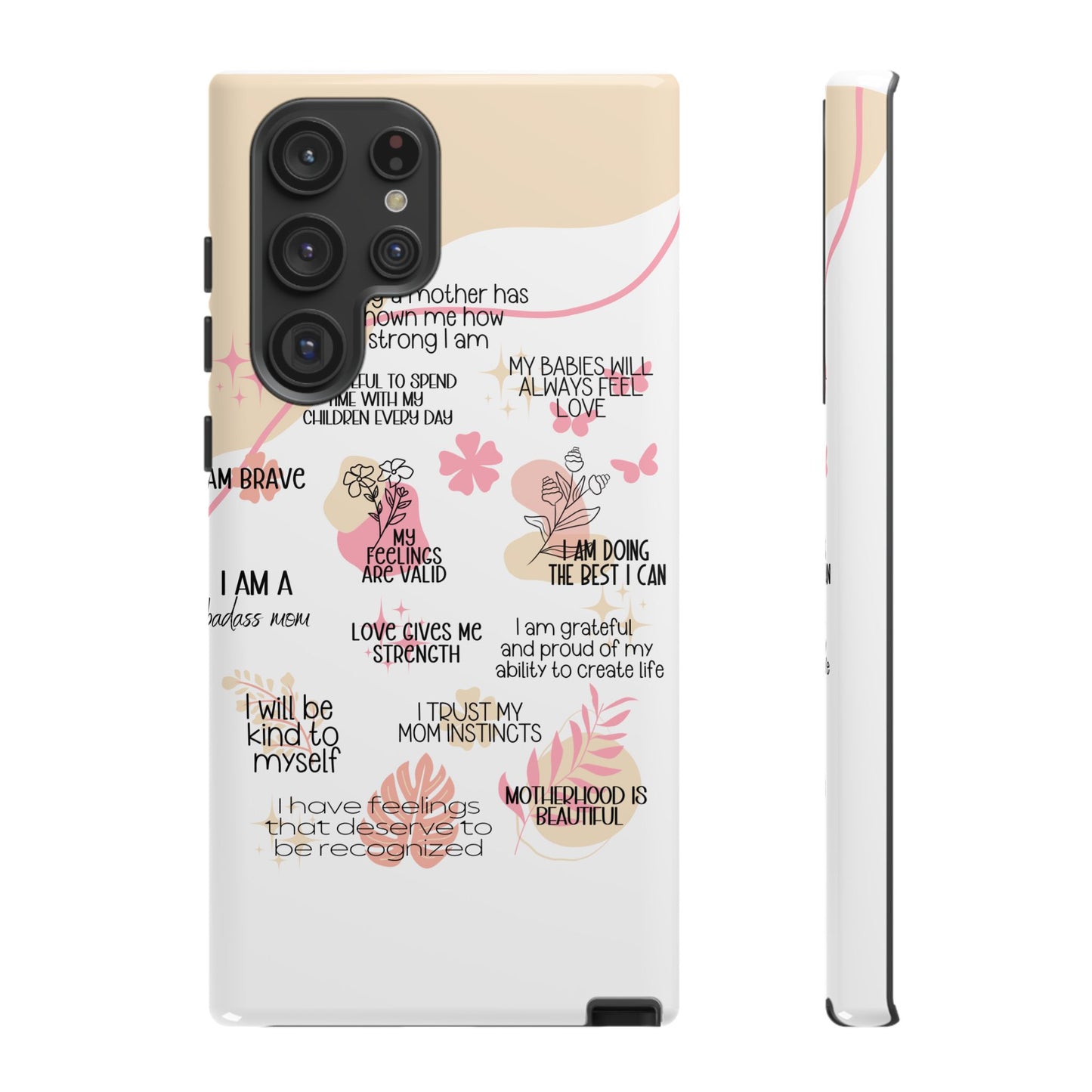 Motivational Quotes Phone Case – iPhone, Samsung & Google Pixel Inspirational Cover