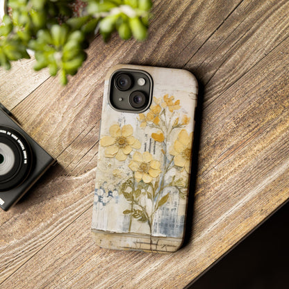 Vintage Botanical Floral Mobile Case