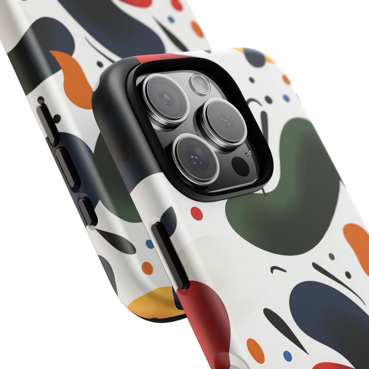 Playful Pop Flow – Abstract Color Splash Case for iPhone, Google Pixel & Samsung