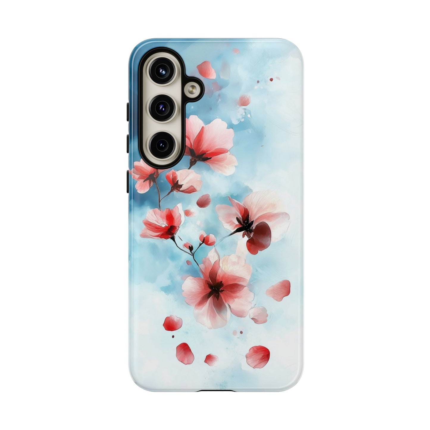 Petal Whispers Watercolor Phone Case for iPhone, google Pixel & Samsung