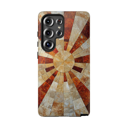 Boho Radiance Stone Mosaic Phone Case for iPhone, Pixel & Samsung