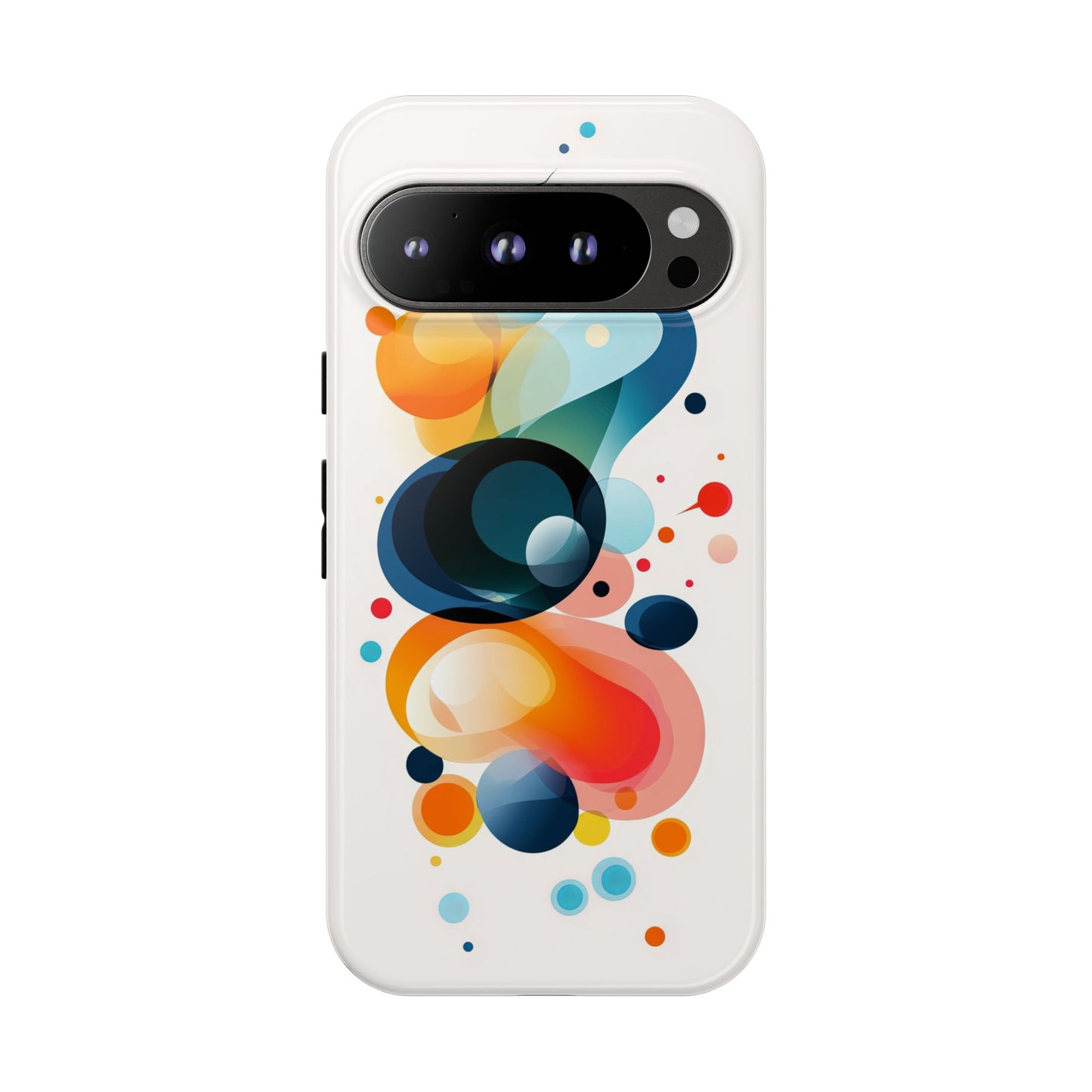 Color Cascade – Vivid Abstract  Phone Case for iPhone, Samsung & Pixel