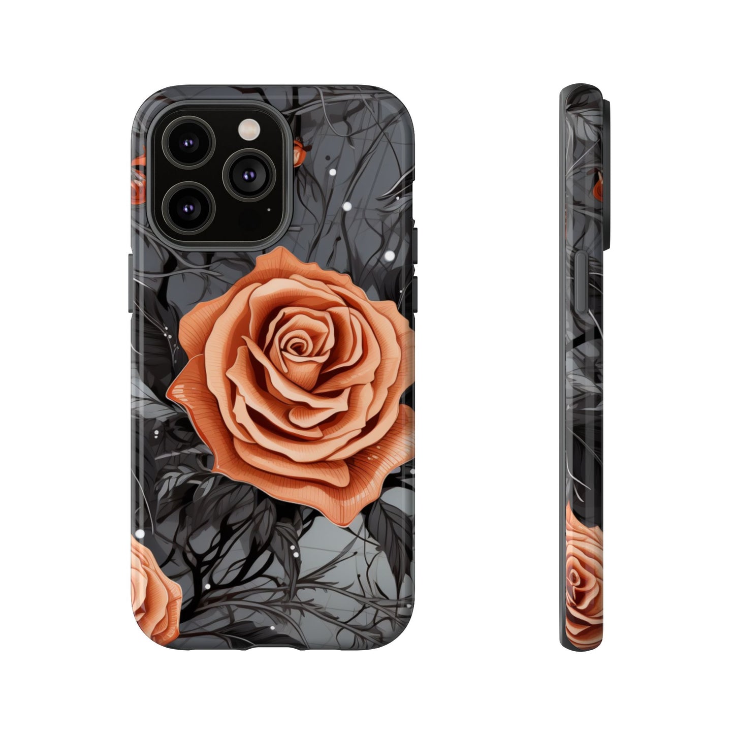 Mystic Noir Rose Mobile Case