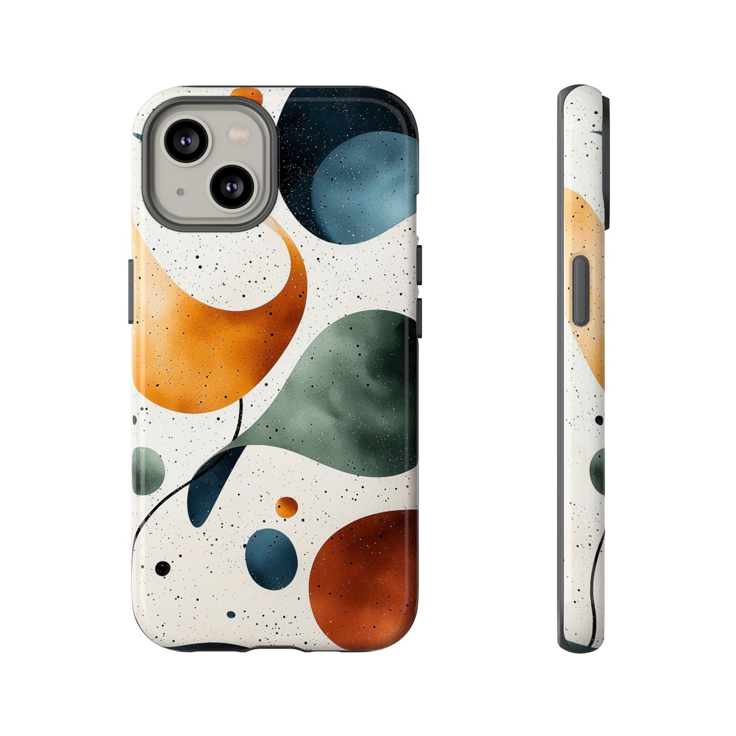 Chic Marble Splatter Phone Case – iPhone, Google Pixel, Samsung