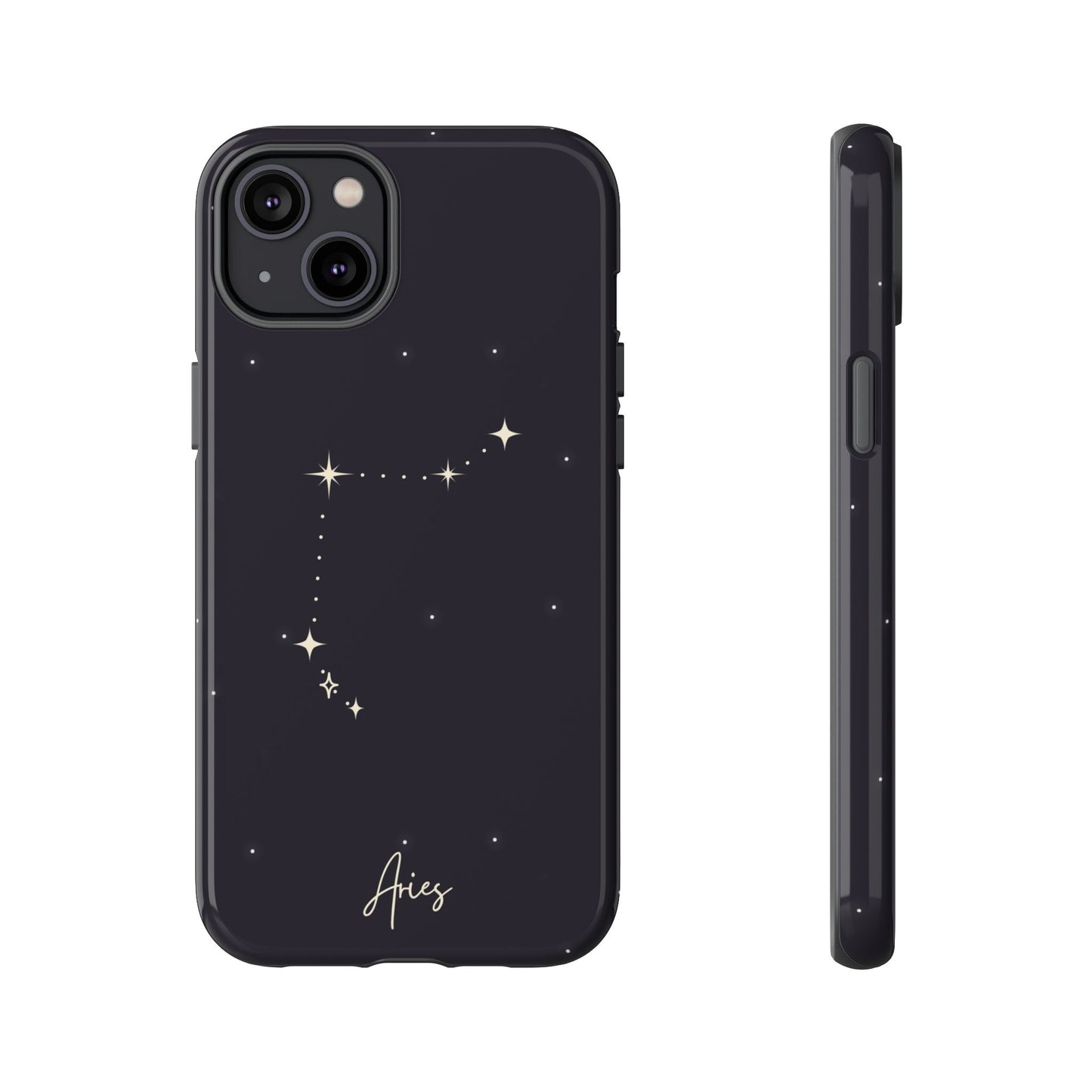 Aries Zodiac Starry Phone Case – Cosmic Style for iPhone, Samsung & Google Pixel