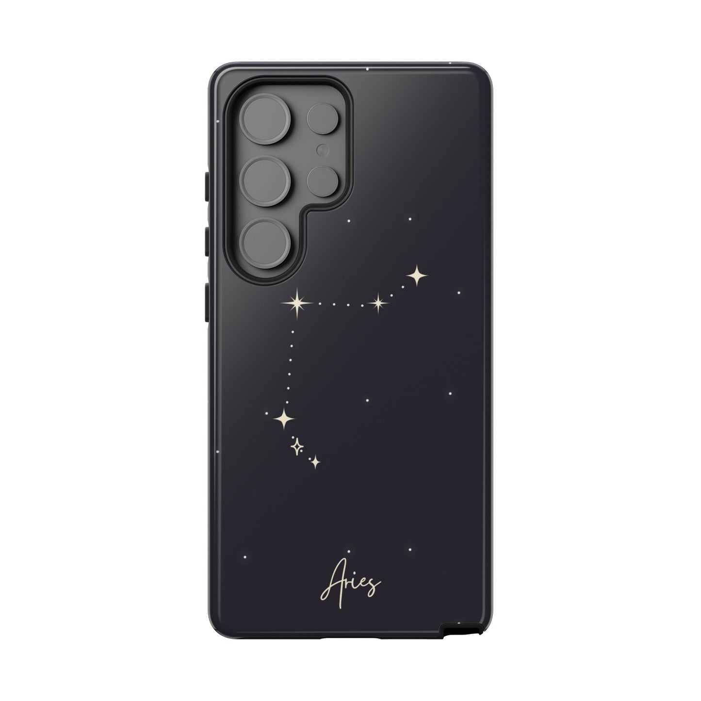 Aries Zodiac Starry Phone Case – Cosmic Style for iPhone, Samsung & Google Pixel