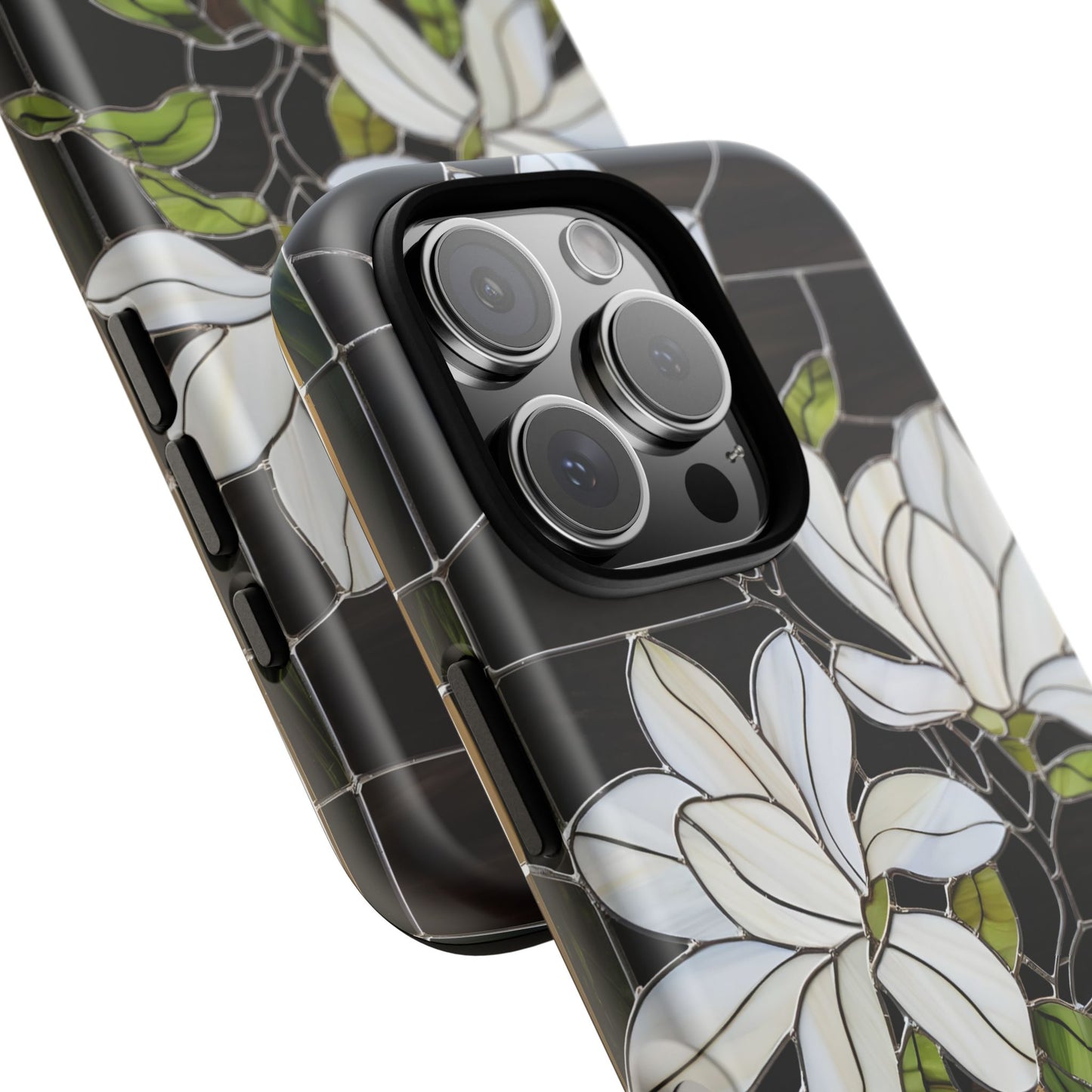 Stained Glass Floral Phone Case