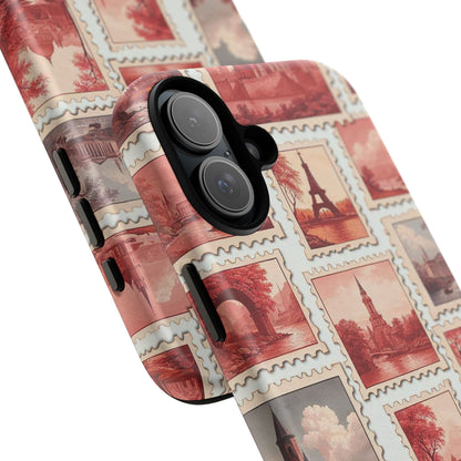 Vintage Postcard Stamps Phone Case