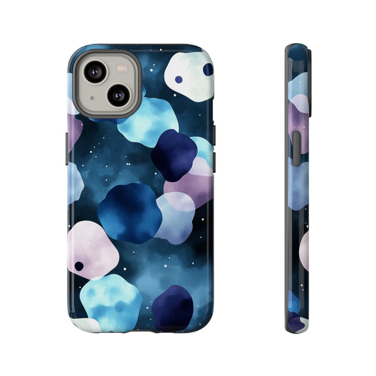 Neon Cosmic Cow Print Phone Case for iPhone, Samsung & Google Pixel