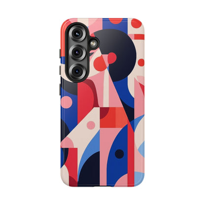Modern Muse – Bold Abstract Portrait Phone Case for iPhone, Samsung & Pixel