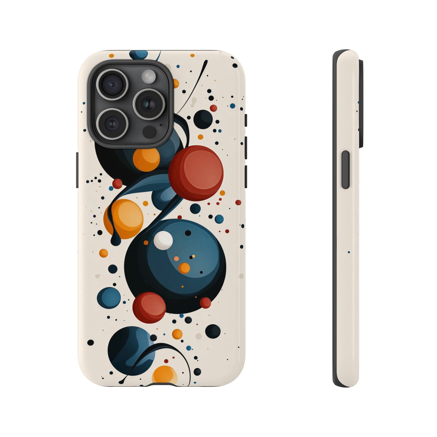 Cosmic Orbit – Abstract Sphere Phone Case for iPhone, Samsung & Pixel
