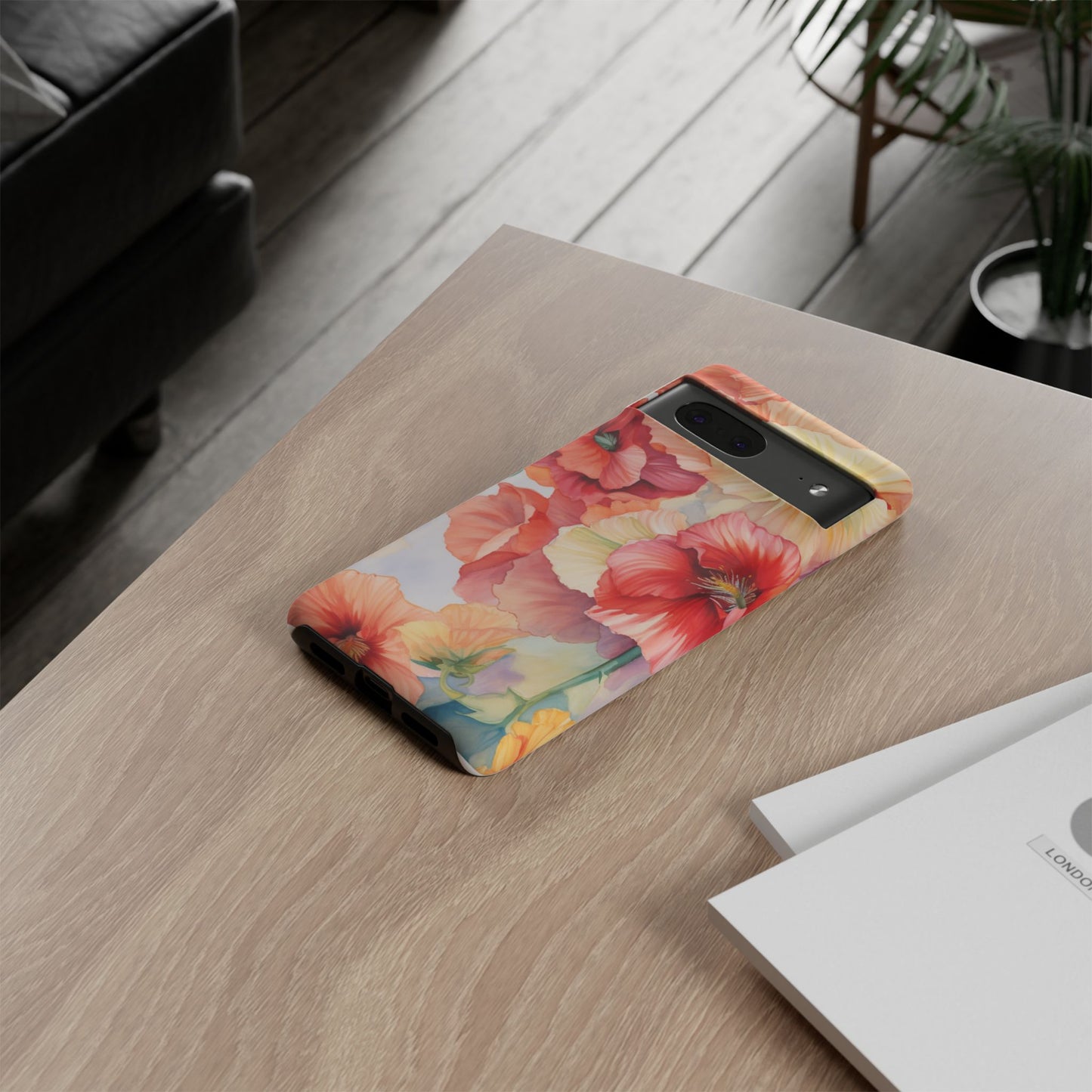 Floral Harmony Watercolor Mobile Case