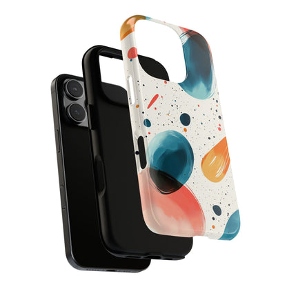 Color Swirl Splash – Abstract Art Phone Case for iPhone, Samsung & Pixel
