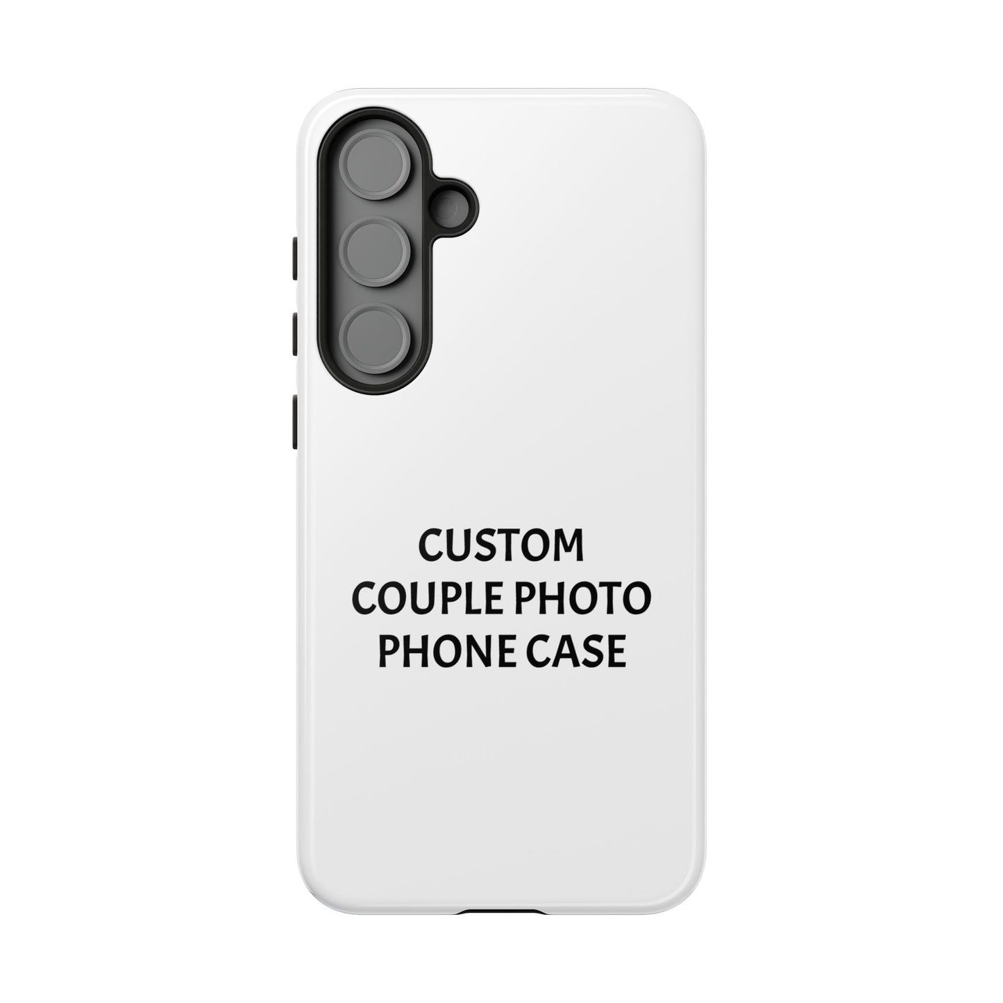 Personalized Custom Couple Photo Phone Case – Add Your Image/Loving Memory – Unique Gift for iPhone, Samsung  & Google Pixel – Protective & Stylish Cover, Couples Gift