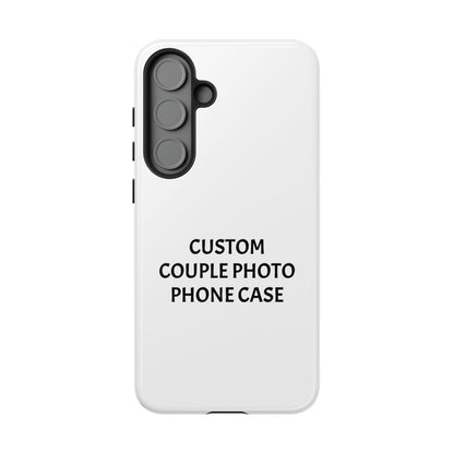 Personalized Custom Couple Photo Phone Case – Add Your Image/Loving Memory – Unique Gift for iPhone, Samsung  & Google Pixel – Protective & Stylish Cover, Couples Gift