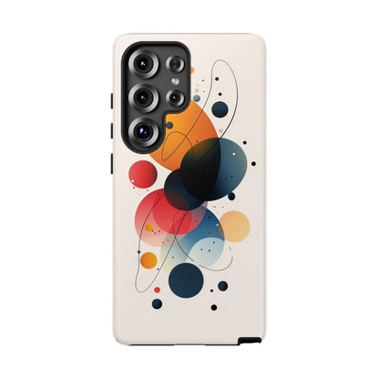 Galactic Echo – Abstract Minimalist Phone Case for iPhone, Samsung & Pixel