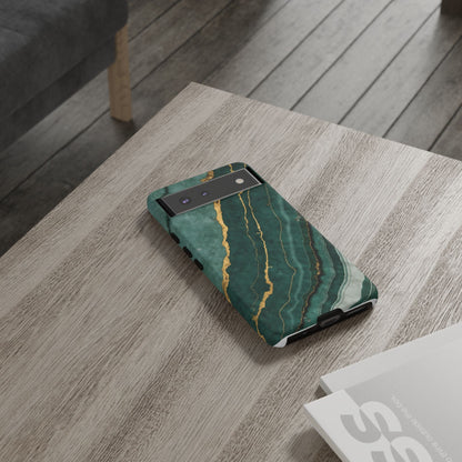 Jade Green Marble Case Design
