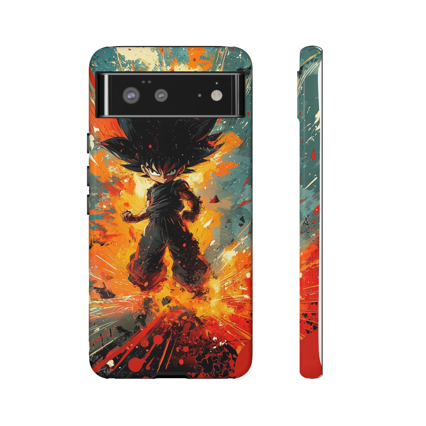 Mini Warrior Rage | Chibi Power Surge Phone Case for iPhone, Samsung & Pixel