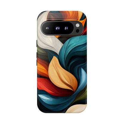 Floral Flow Abstract Phone Case – Nature-Inspired Design for iPhone, Google Pixel & Samsung