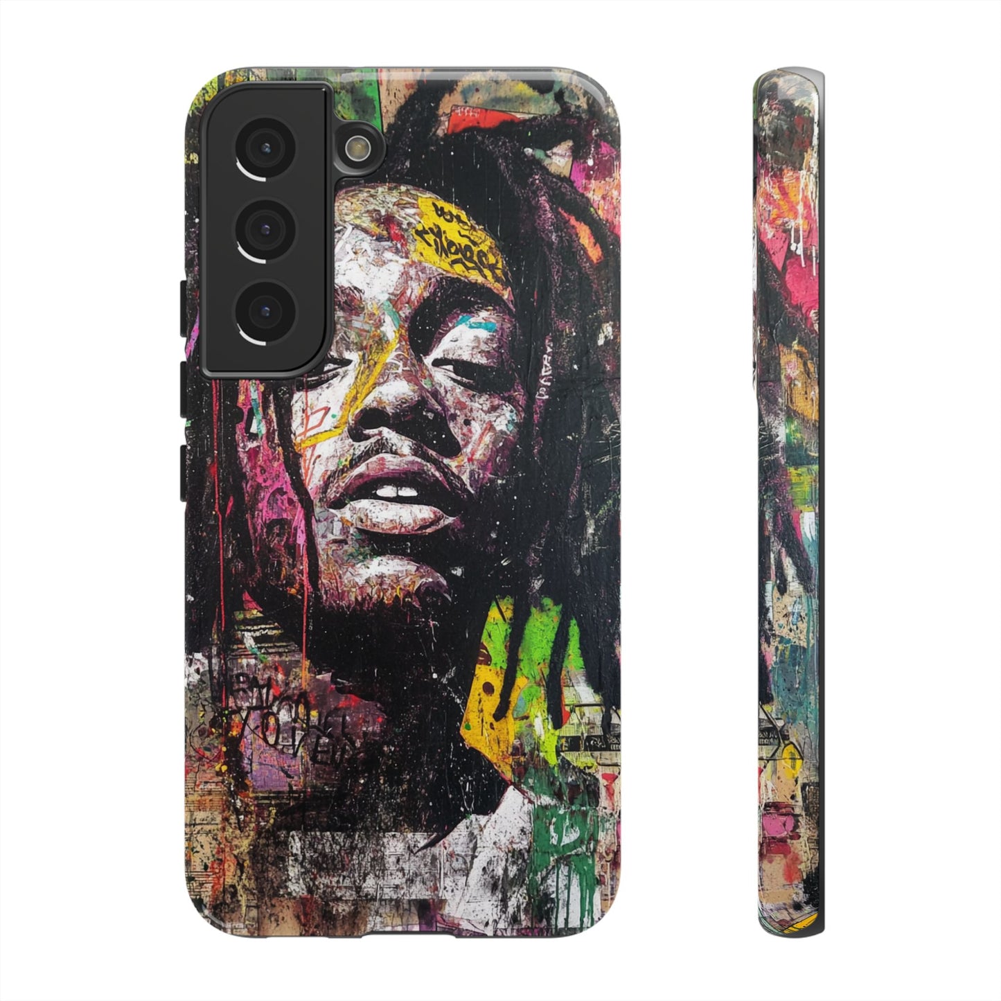Basquiat Art iPhone Case – Bold, Graffiti-Inspired Street Art Cover - iPhone, Samsung & Google Pixel Cover - Artistic Painting Case, Art Lover Gift