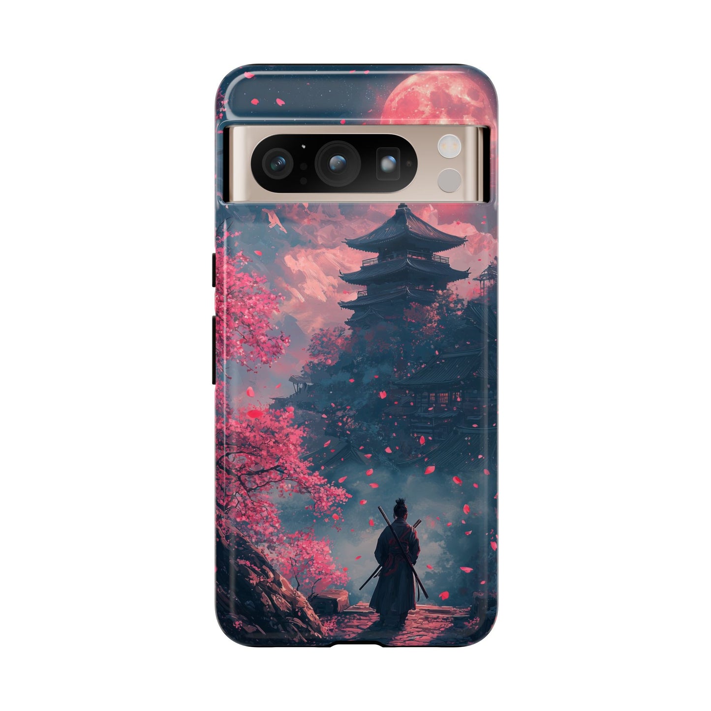 Path of the Crimson Bloom Phone Case for iPhone, Samsung & Pixel