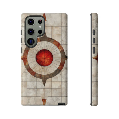 Boho Stone Compass Phone Case for iPhone, Pixel & Samsung