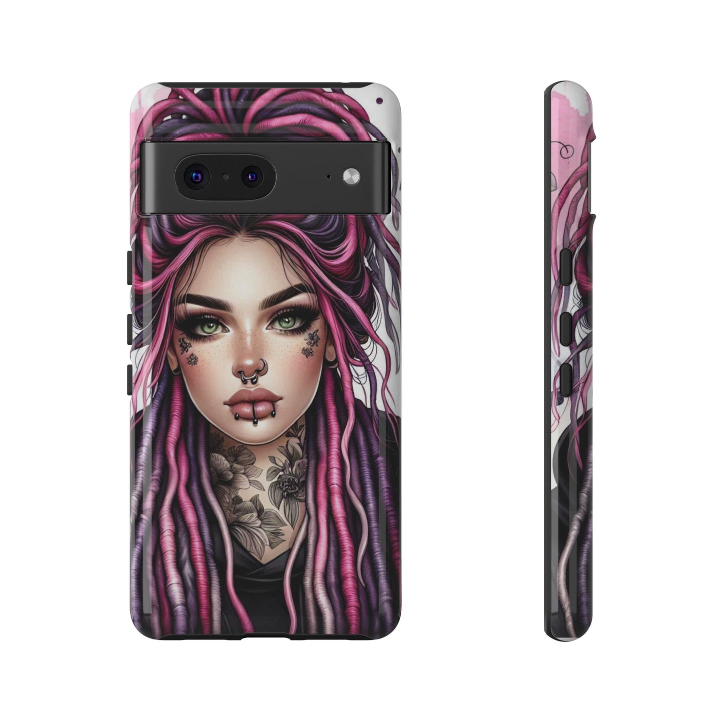 Neon Gothic Beauty Mobile Case