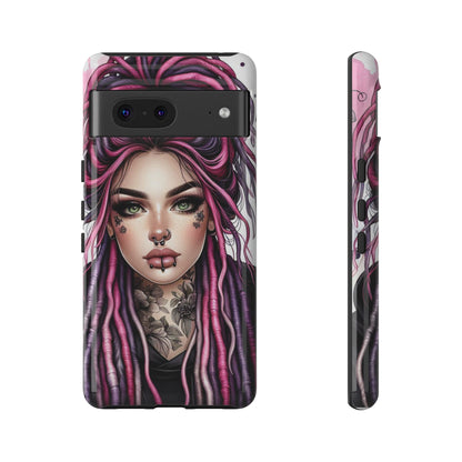 Neon Gothic Beauty Mobile Case