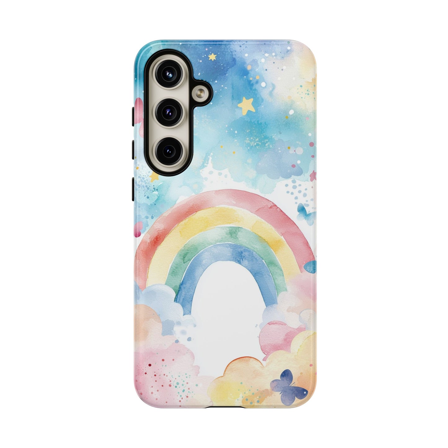 Mystic Splash Rainbow Watercolor Phone Case for iPhone, google Pixel & Samsung