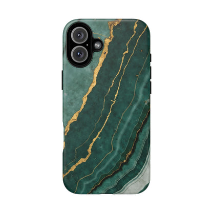 Jade Green Marble Case Design