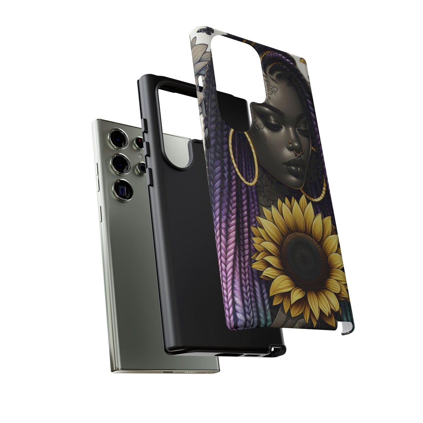 Sunflower Soul Art Mobile Case