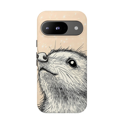 Starlit Wonder: Curious Critter in the Cosmos Phone Case for iPhone, Samsung & Pixel