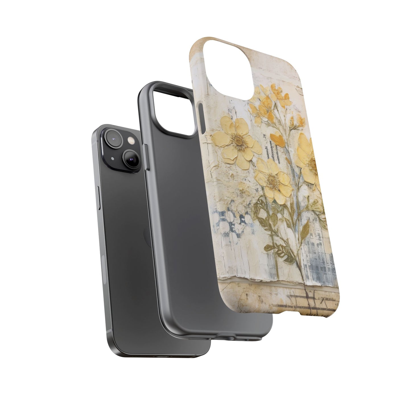 Vintage Botanical Floral Mobile Case
