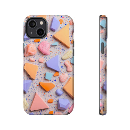 Playful Pastel Terrazzo Phone Case for iPhone, google Pixel & Samsung