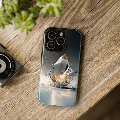 Shattered Crystal Matching Couple Phone Case – Bold & Dazzling for iPhone, Samsung & Google Pixel