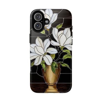Stained Glass Floral Phone Case