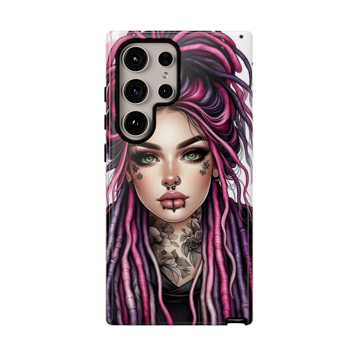 Neon Gothic Beauty Mobile Case