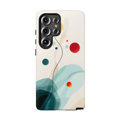 Cosmic Citrus Flow – Abstract Art Phone Case  for iPhone, Samsung & Pixel