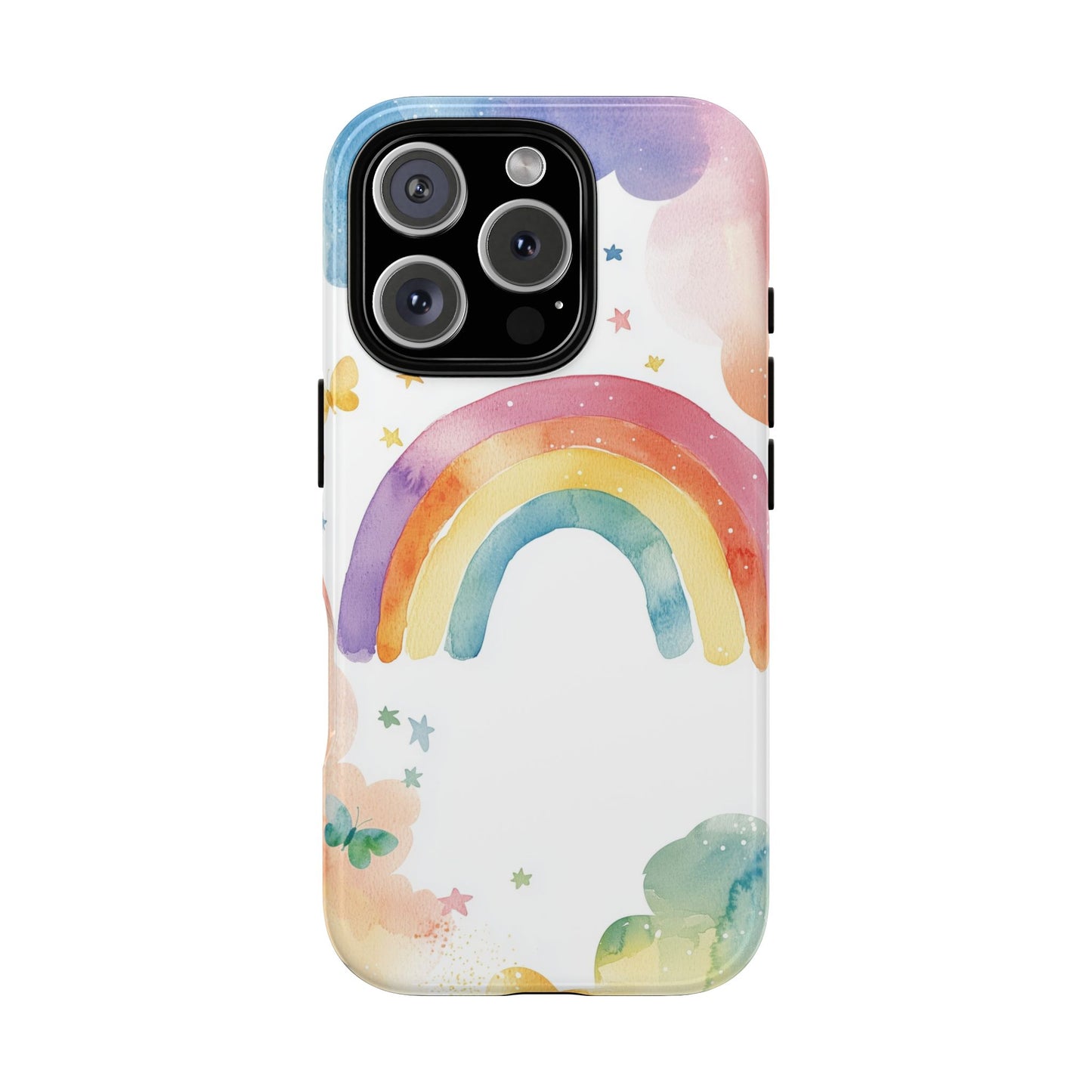 Rainbow Whimsy Watercolor Phone Case for iPhone, google Pixel & Samsung