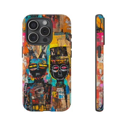 Jean-Michel Basquiat Phone Case – Street Art Phone Cover - iPhone, Samsung & Google Pixel Cover - Artistic Painting Case,  Art Lover Gift