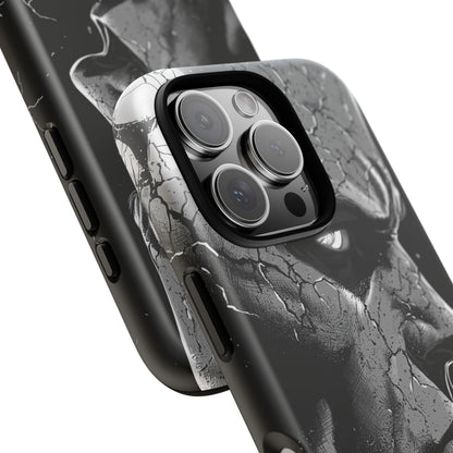 Shattered Reflections of a Symbiotic Soul: The Rise of a Dark Anti-Hero Phone Case for iPhone, Samsung & Pixel