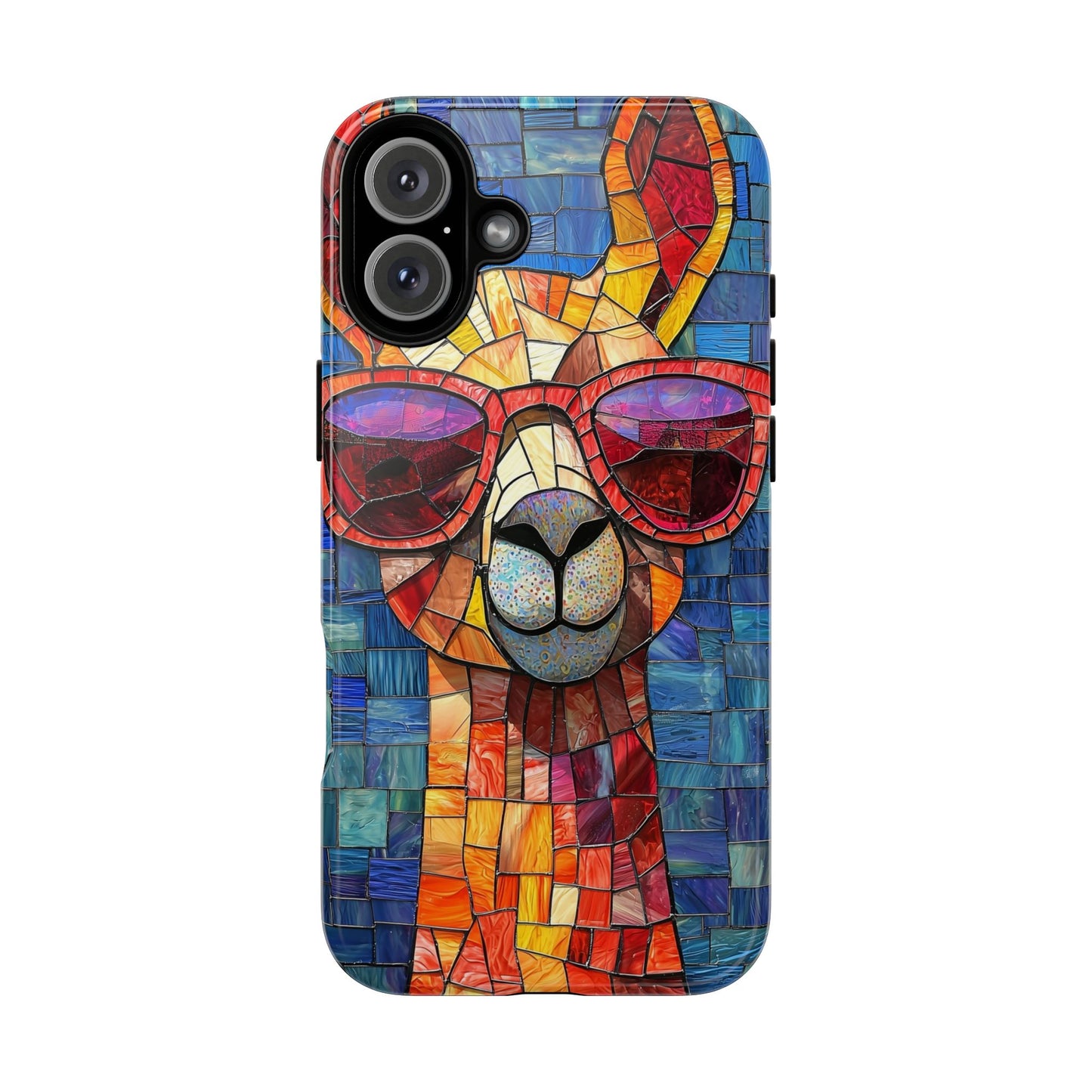 Tall Grace – Stained Glass Giraffe Phone Case for iPhone, Samsung & Pixel
