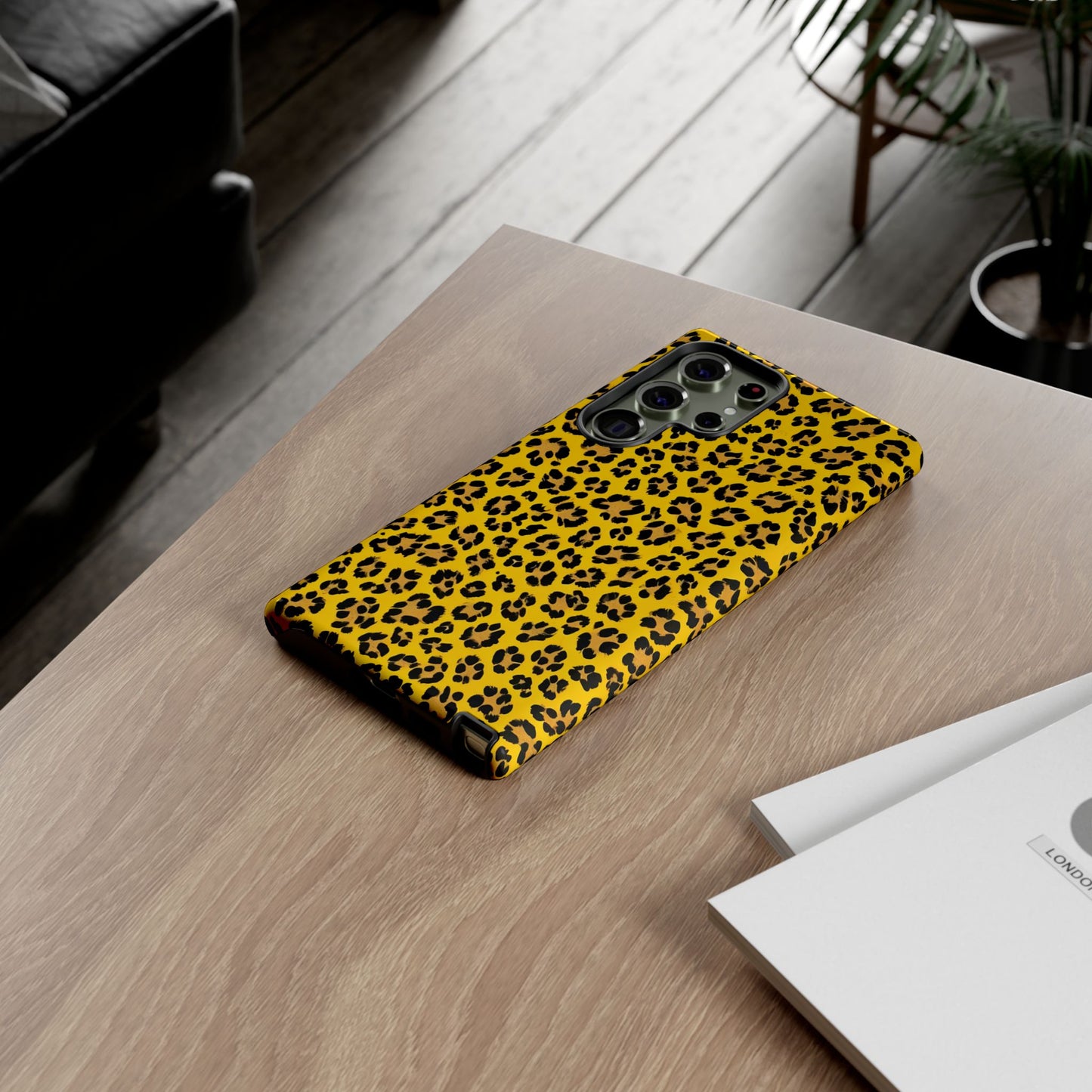 Leopard Texture Printed Back Cover Case phone