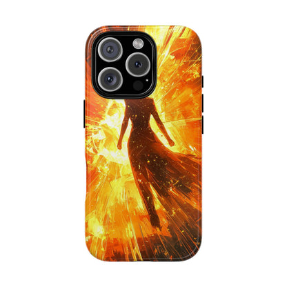 Solar Ascension | Silhouette of Fire Phone Case for iPhone, Samsung & Pixel