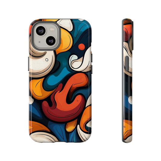 Molten Motion – Bold Abstract Swirl Phone Case for iPhone, Google Pixel, Samsung